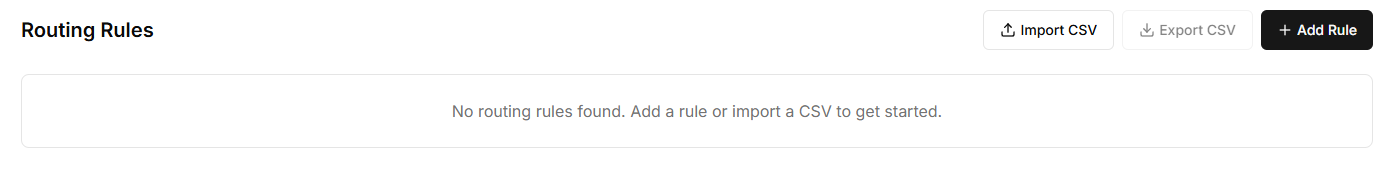 Add rule button